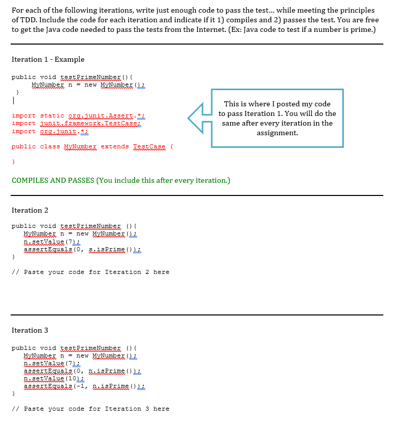 Solved For each of the following iterations, write just | Chegg.com