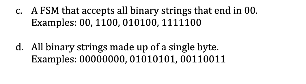 Solved 1. For each of the following languages, graphically | Chegg.com