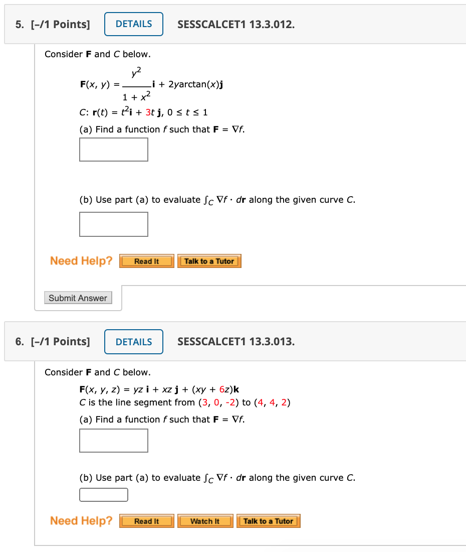 Solved Consider F And C Below F X Y Y2 1 X2 I 2y Chegg Com