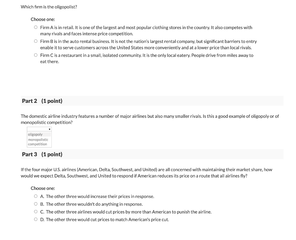 solved-which-firm-is-the-oligopolist-choose-one-o-firm-a-chegg