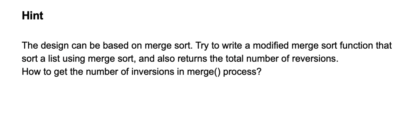 Solved Count Inversions Inversion Count For An Array | Chegg.com