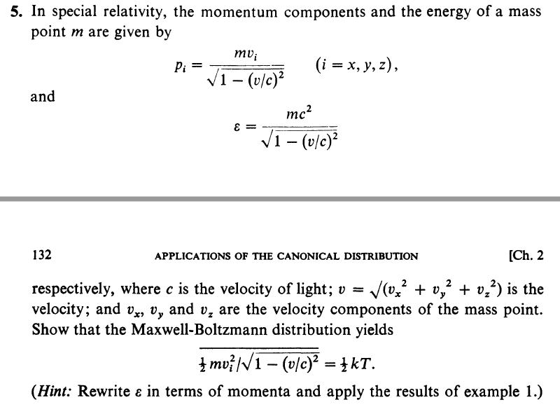 Solved Mu 5 In Special Relativity The Momentum Compone Chegg Com