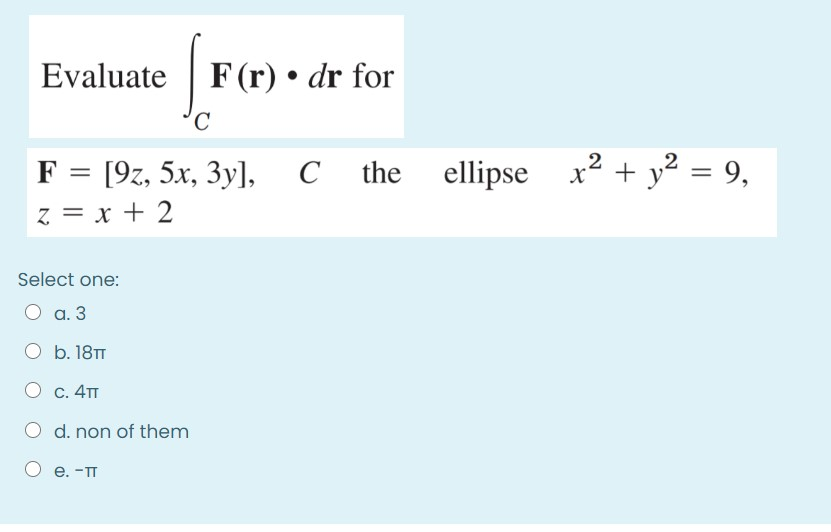 Solved Evaluate F R Dr For C F 97 5x 3y C The Ell Chegg Com