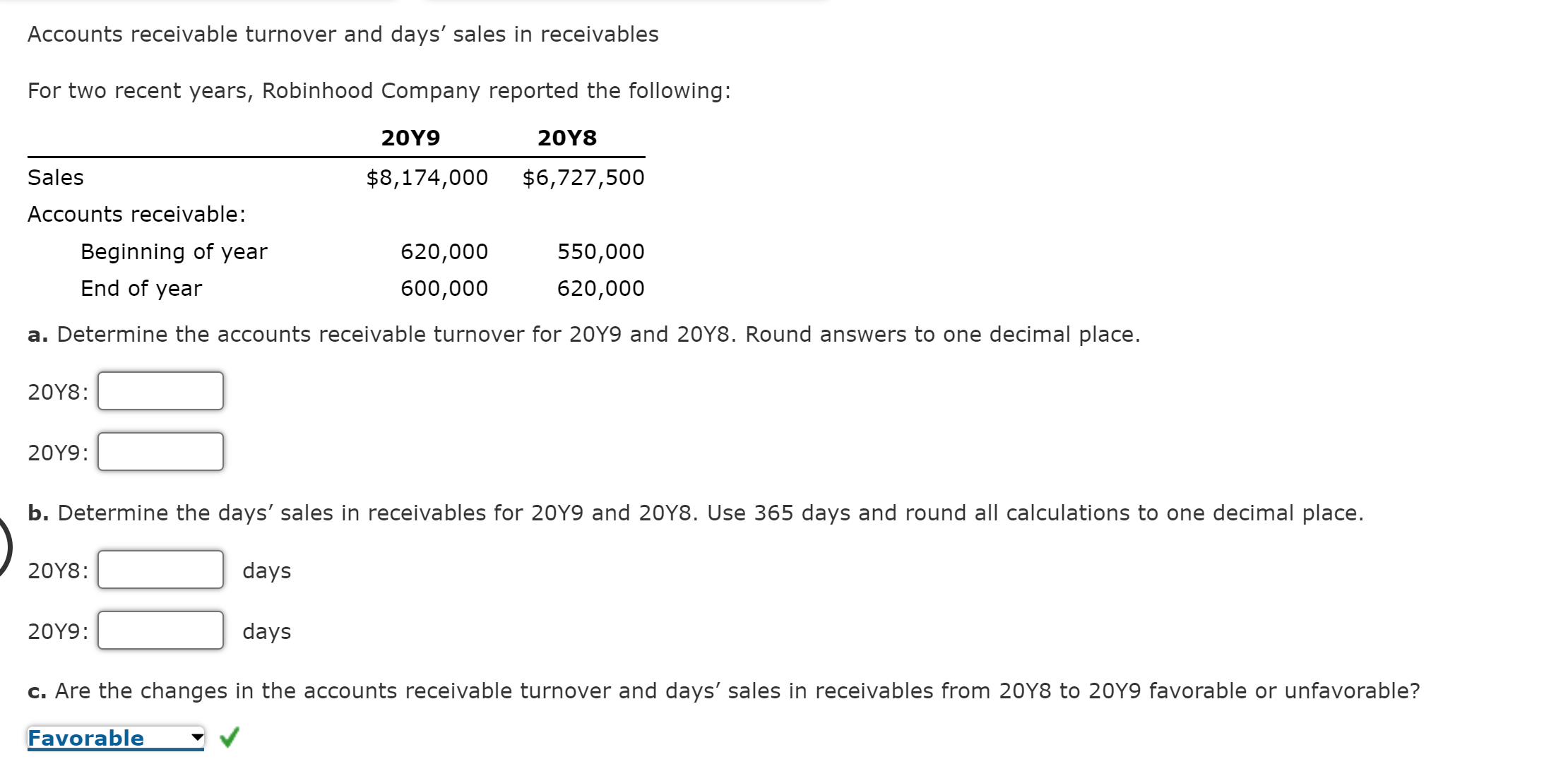 Solved Accounts Receivable Turnover And Days Sales In Chegg Com   PhpEBtIbq