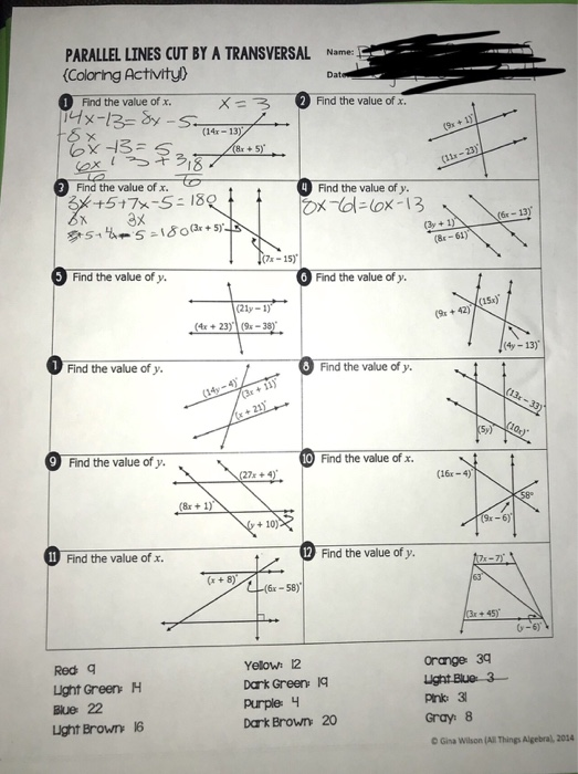 geometry gina wilson all things algebra 2014 answer key Gina wilson all things algebra unit 2 homework 6 + my pdf collection 2021