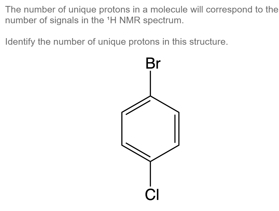 Solved The image below shows a portion of a1H NMR spectrum | Chegg.com