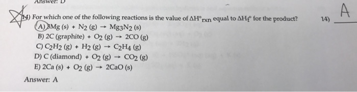 solved-for-which-one-of-the-following-reactions-is-the-value-chegg