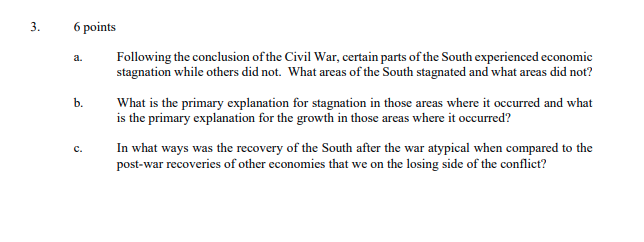 3 6 Points B Following The Conclusion Of The Civ Chegg Com