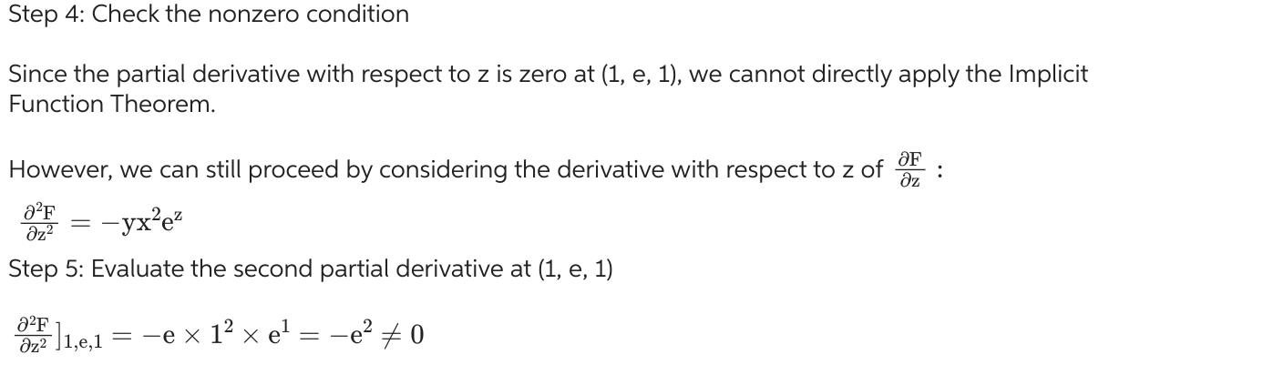 Solved (b) Use the Implicit Function Theorem to show that | Chegg.com