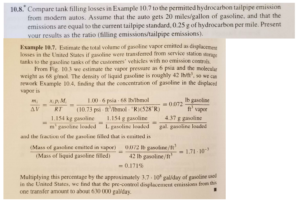 Solved Answer should be: Ratio of tank filling | Chegg.com