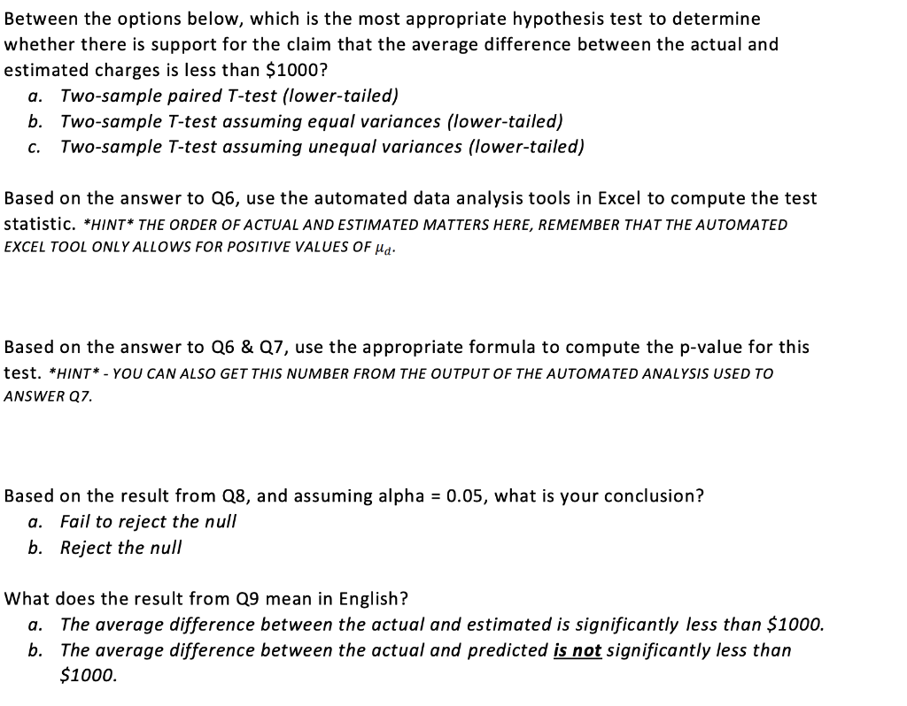 Between the options below, which is the most | Chegg.com
