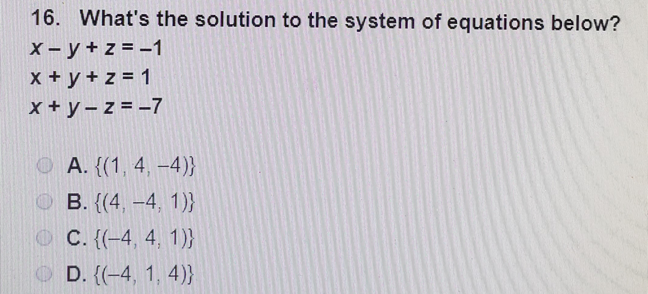 Solved 12 Solve The Following System By The Addition Met Chegg Com