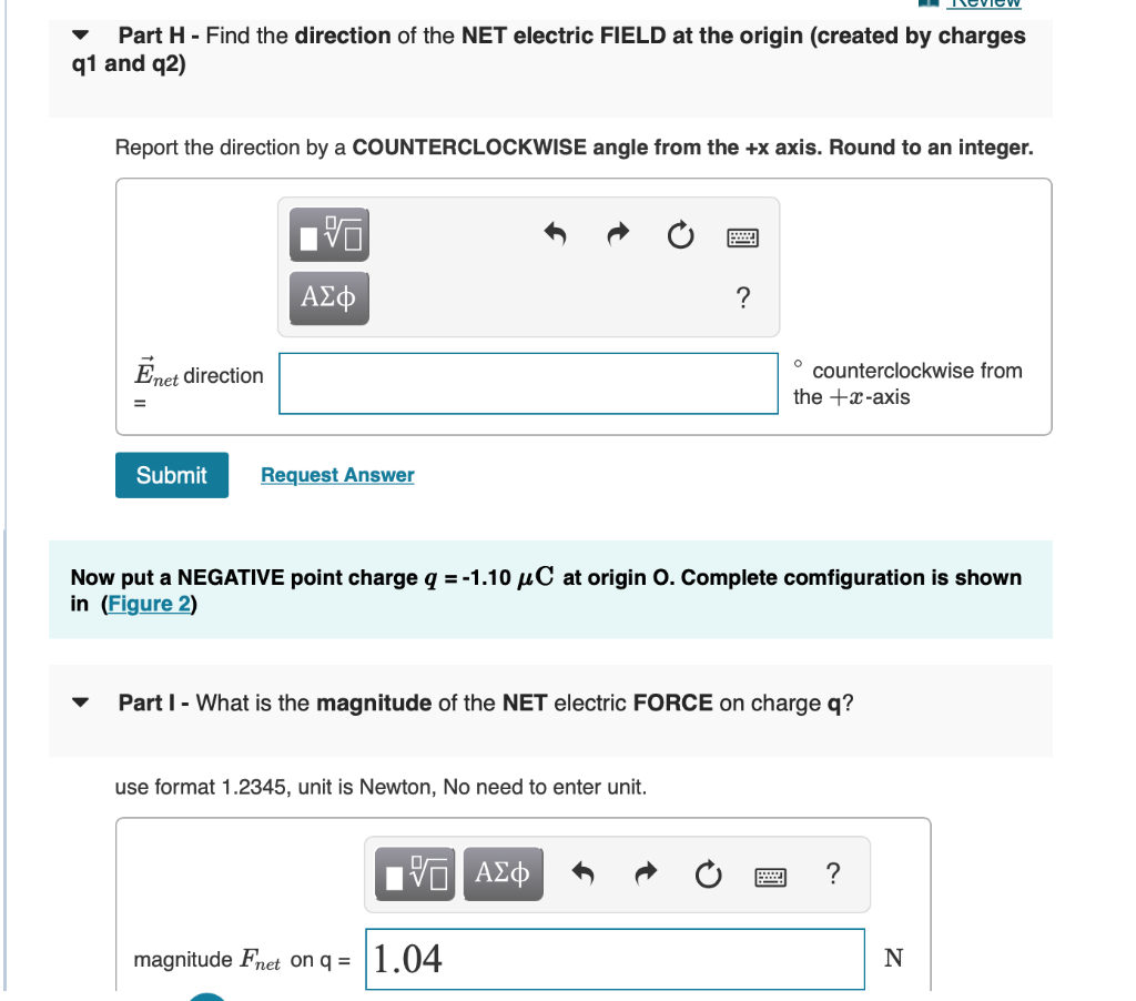 Solved 91 = -5.60 C 42 = 2.60 μC 1 μC = 10-6 C use k = 9.00 | Chegg.com