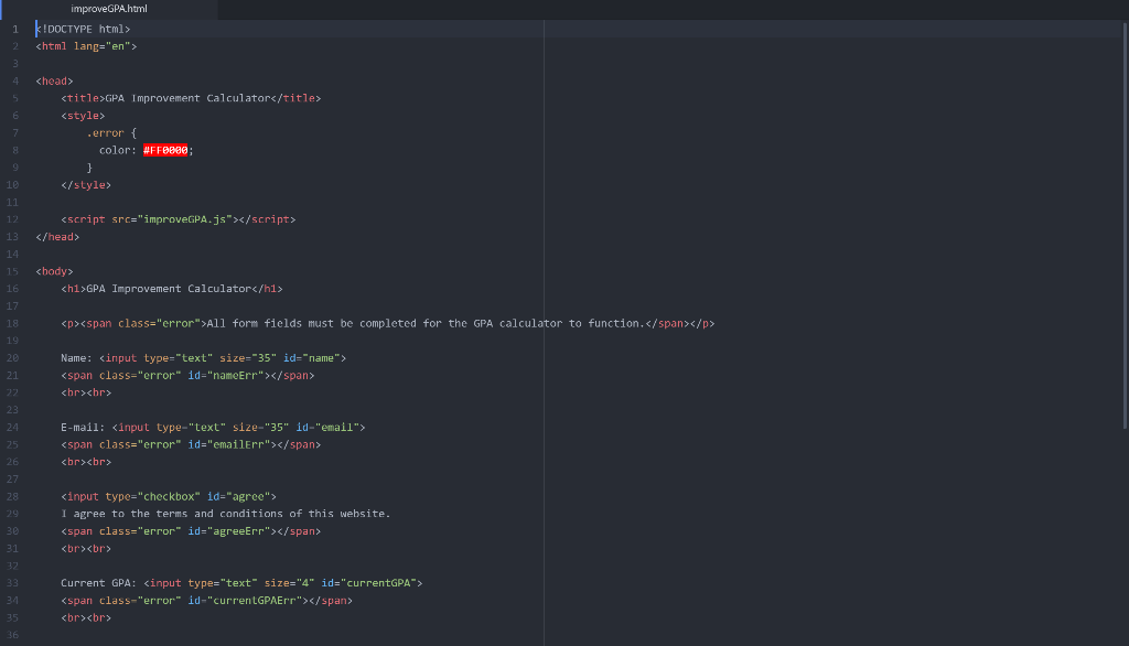 Solved This is a homework assignment using JavaScript. I | Chegg.com