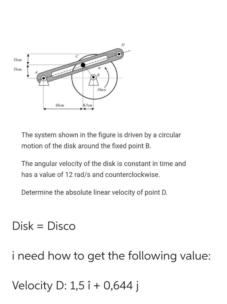 Solved The system shown in the figure is driven by a | Chegg.com