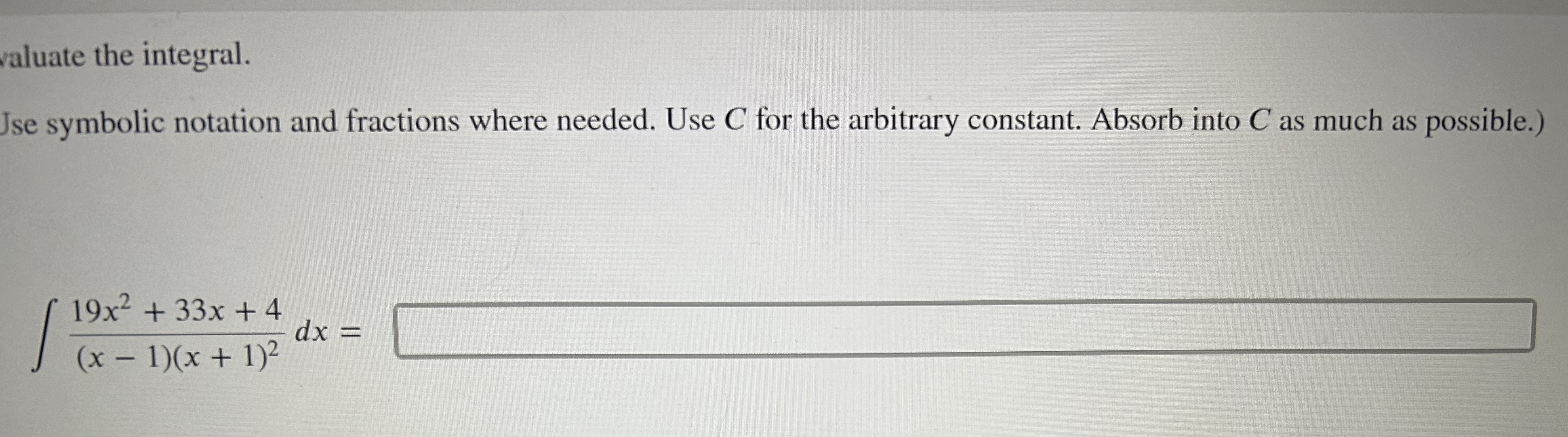 Solved (Use symbolic notation and fractions where needed. | Chegg.com