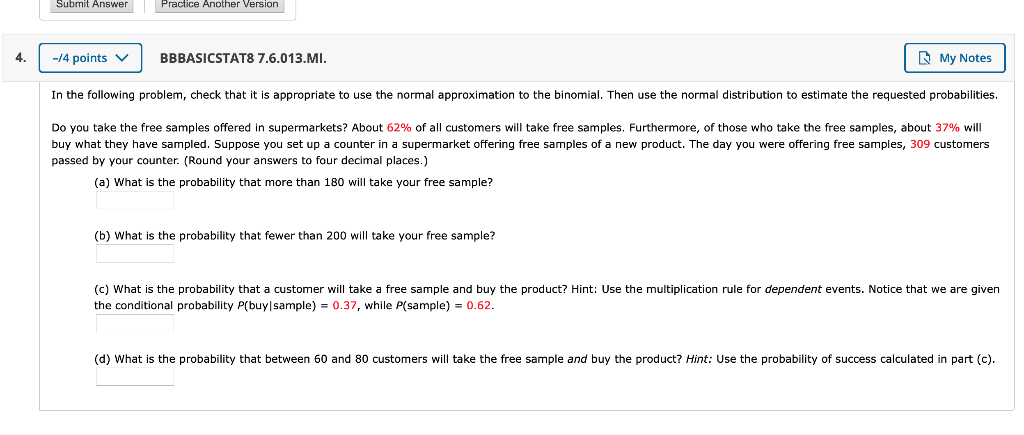 Solved In The Following Problem, Check That It Is | Chegg.com