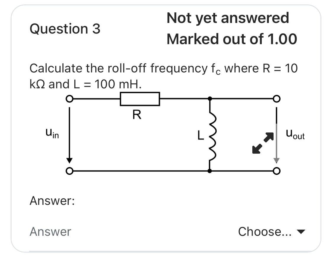 Solved Question 3Not Yet AnsweredMarked Out Of 1.00Calculate | Chegg.com