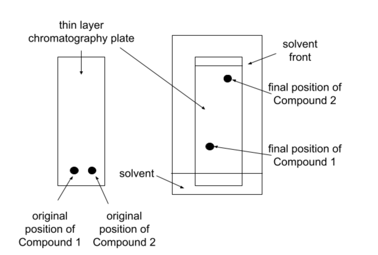 Solved Based on the results of the thin layer chromatography