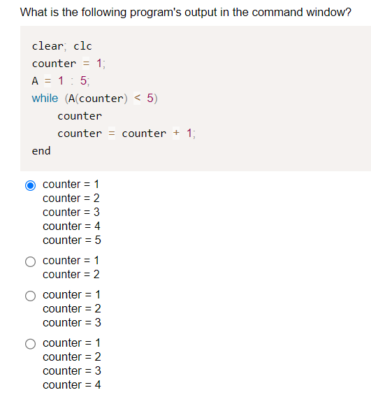 Solved What is the following program's output in the command | Chegg.com