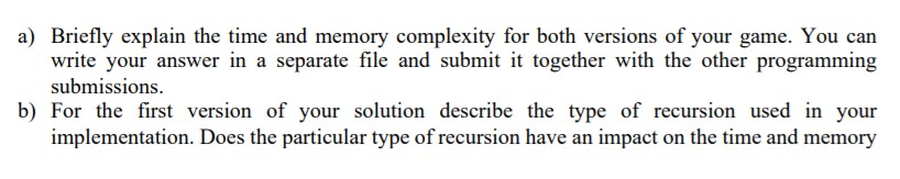 In this programming part you are asked to implement a | Chegg.com