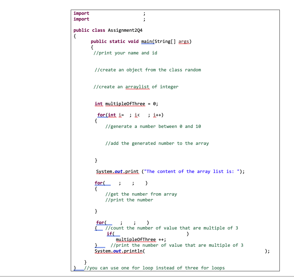 Solved 1.25 Marks Learning Outcome(s) Question Three Write a | Chegg.com