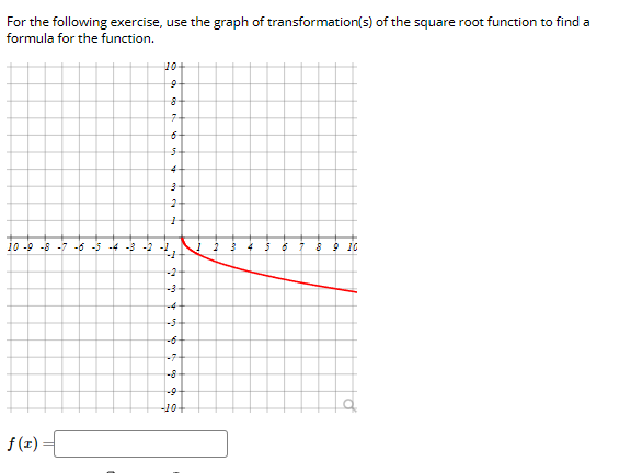 Solved For the following exercise, use the graph of | Chegg.com