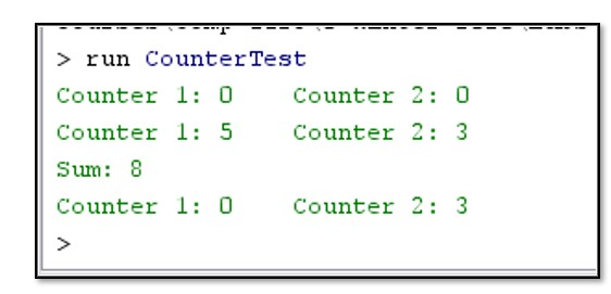 java counter class