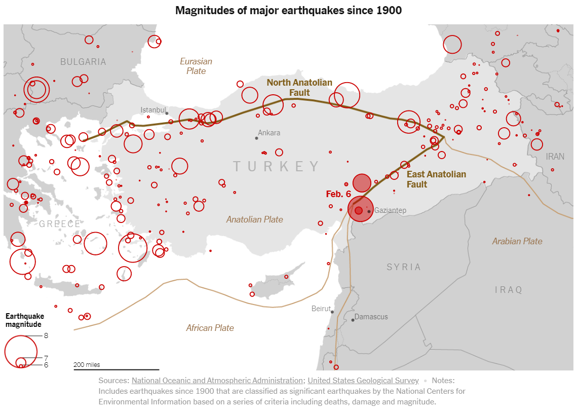 Solved This map shows the location and size of earthquakes | Chegg.com