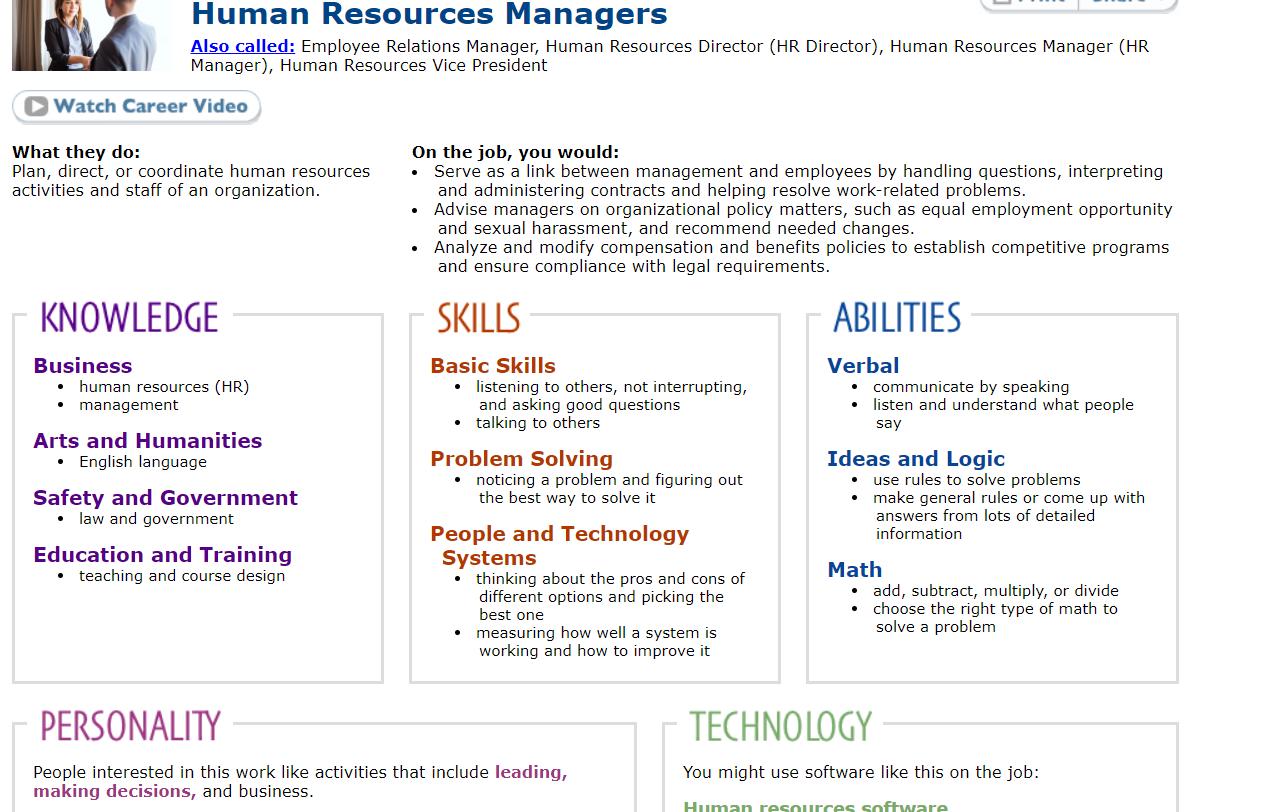 Solved Human Resources Managers Write a short (2-3) | Chegg.com