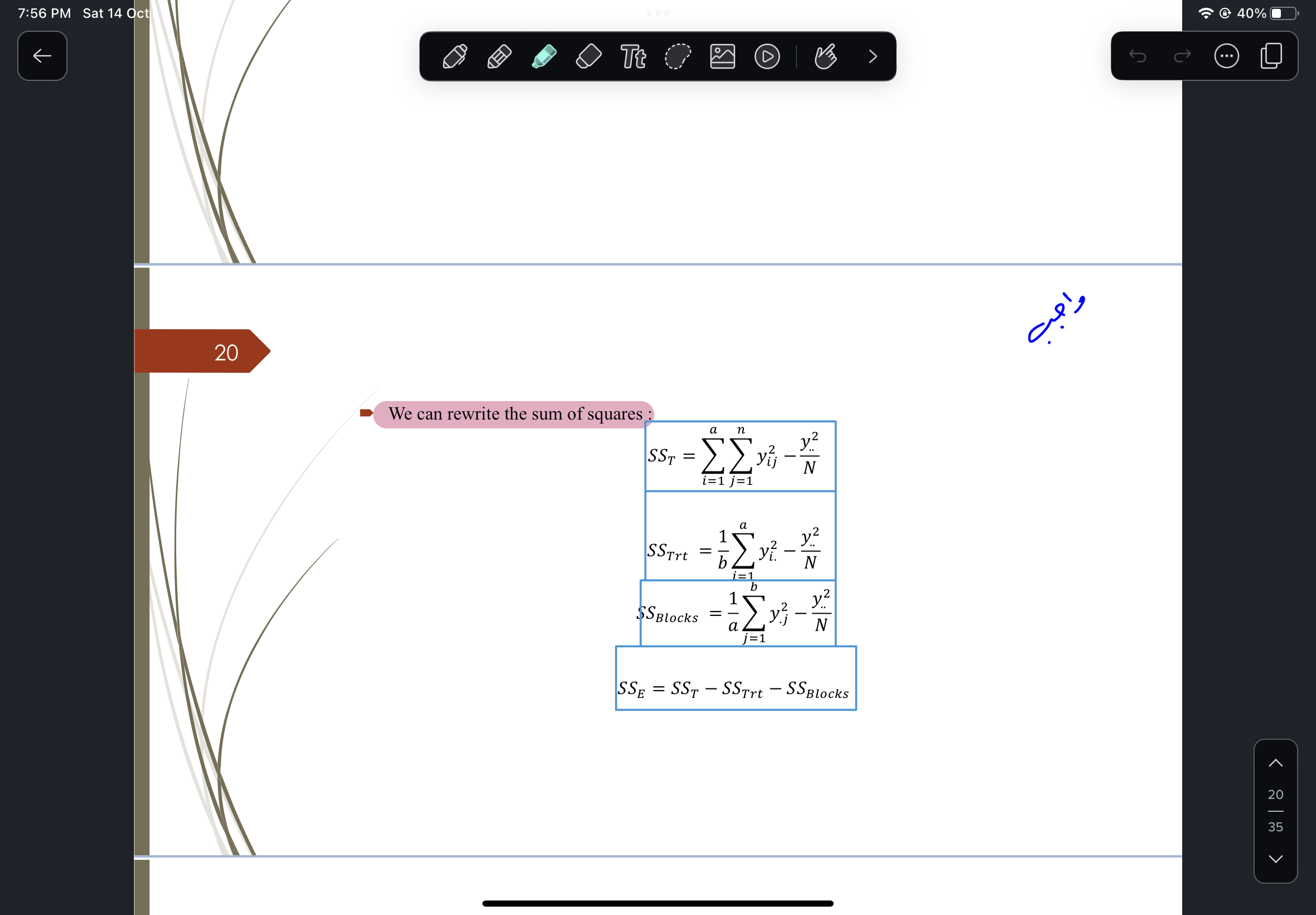 Solved Prove An Alternate Formula For The Sum Of Squared | Chegg.com