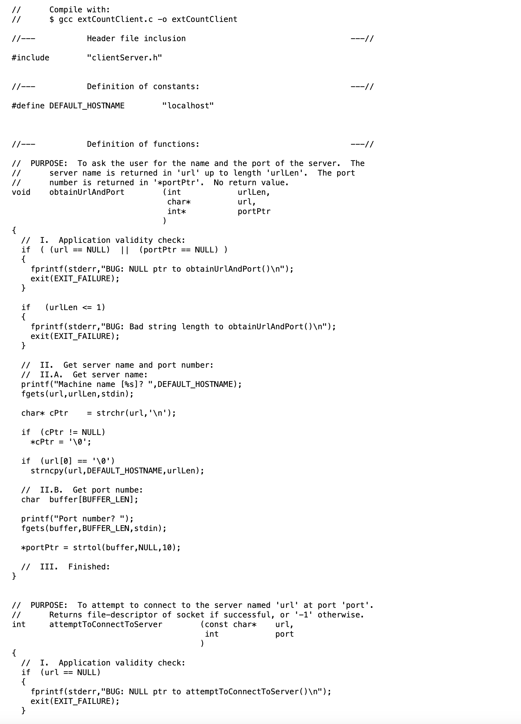 Solved Write a server that is able to: - Bind a port and | Chegg.com