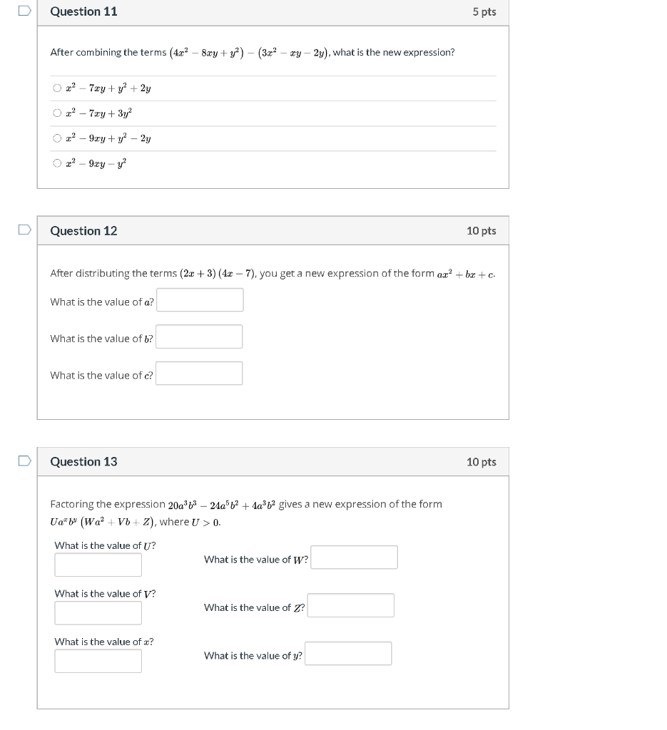 Solved Question 1 5 pts What is -4.27 x 104 in standard | Chegg.com