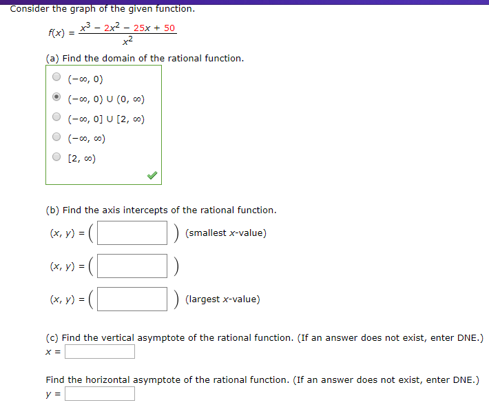 Solved Consider the graph of the given function rx) = x3 - | Chegg.com