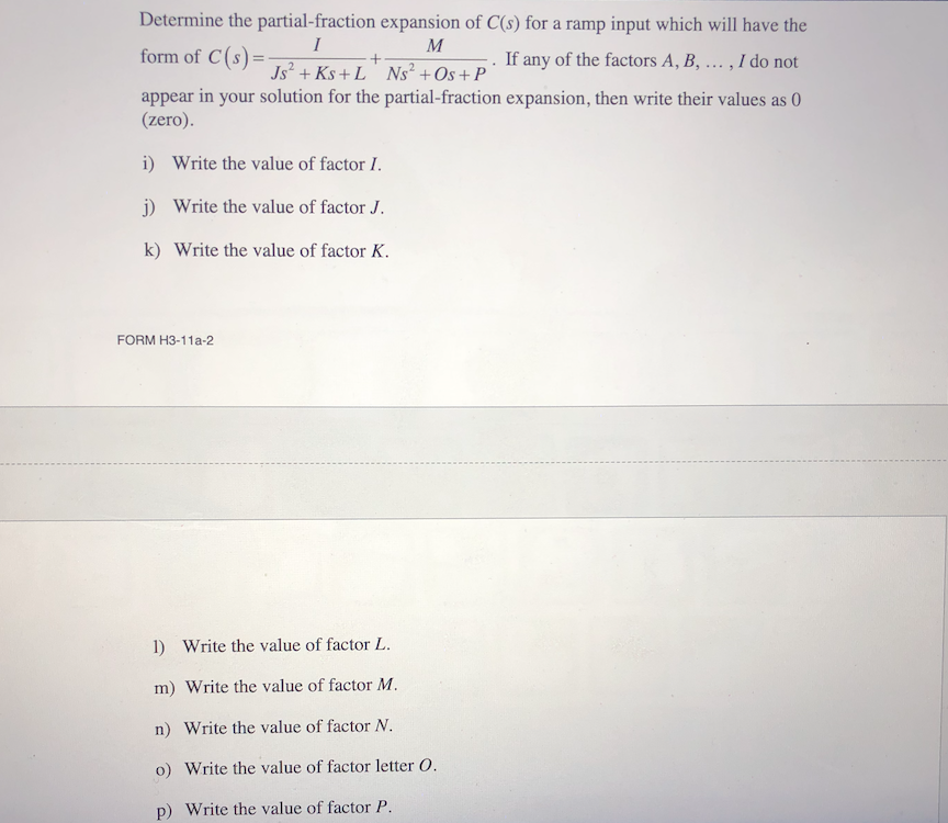 Solved R(s) PROBLEM 1 Consider the control system block | Chegg.com