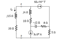 Solved Remember that there is a supernode. Solve this AC | Chegg.com
