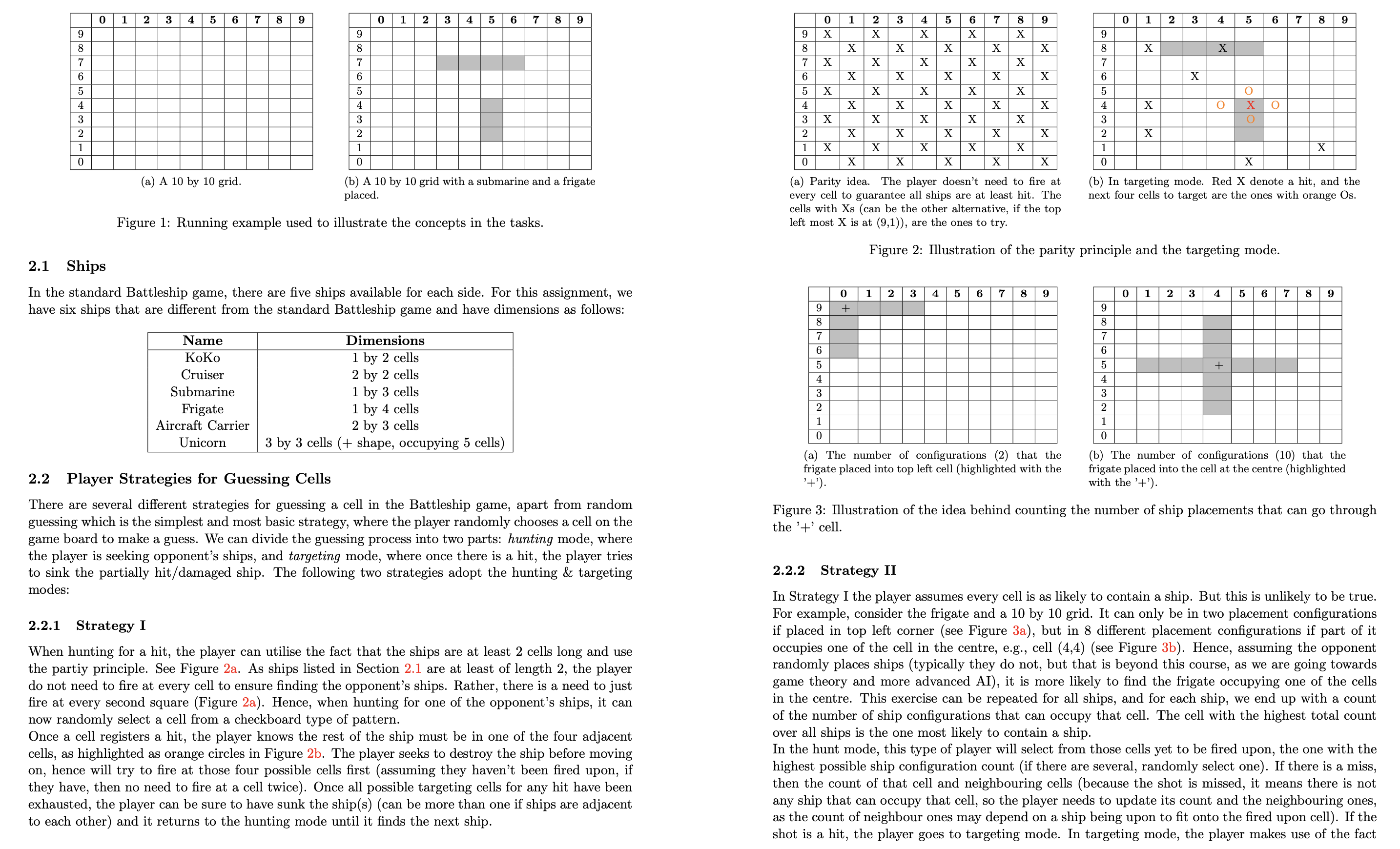 Solved Assume A Version Of The Battleship Game Where The Chegg Com   PhpRozAiT