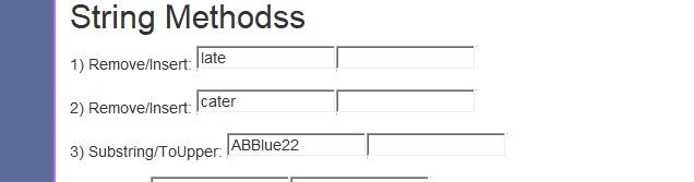 Solved I need help writing these 3 String functions in my | Chegg.com