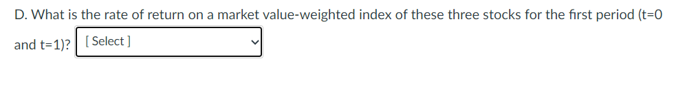 Solved Consider The Three Stocks (e.g., A, B, And C) In The | Chegg.com