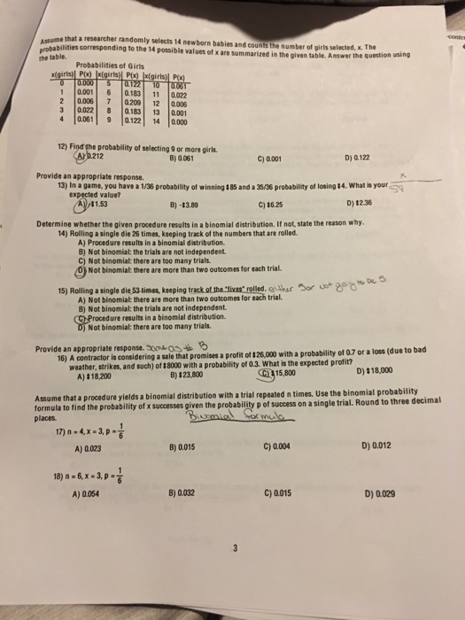 Solved MULTIPLE CHOICE Choose the one alternative that best | Chegg.com
