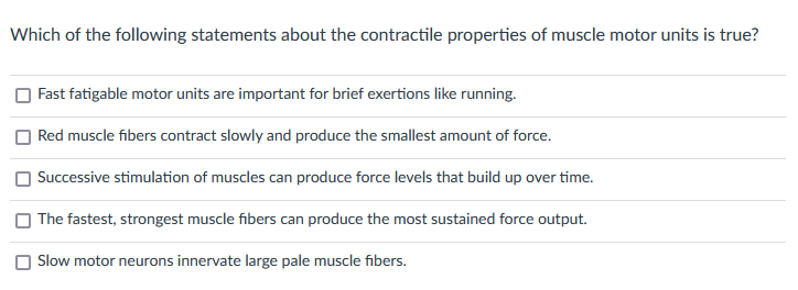 Solved Which of the following statements about the | Chegg.com