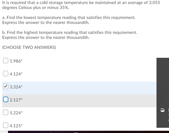 Solved It is required that a cold storage temperature be | Chegg.com
