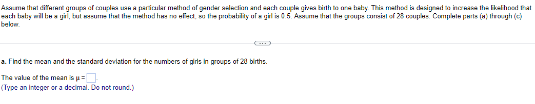 Solved Assume that different groups of couples use a | Chegg.com