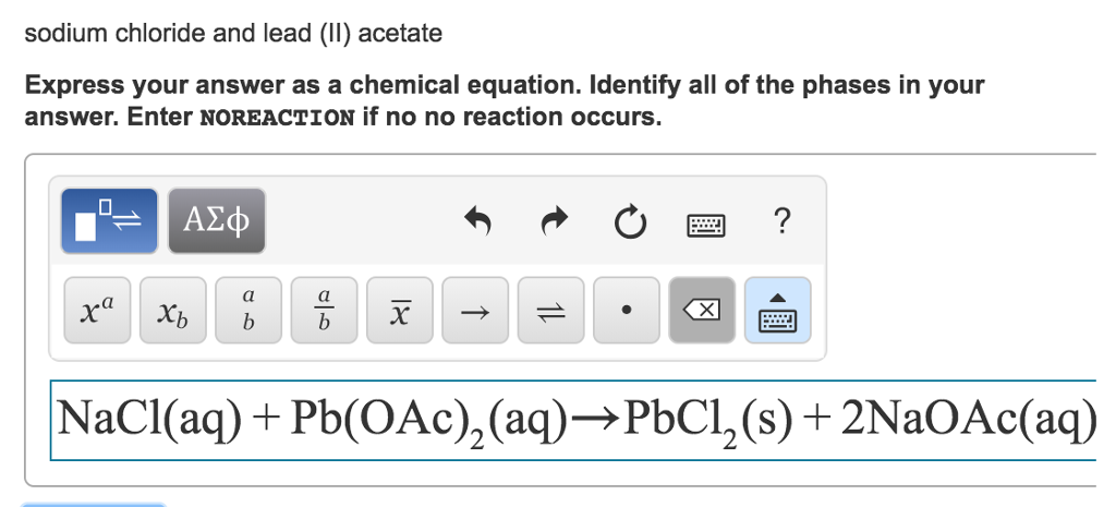 Lead Ii Acetate And Sodium Sulfate Net Ionic Equation