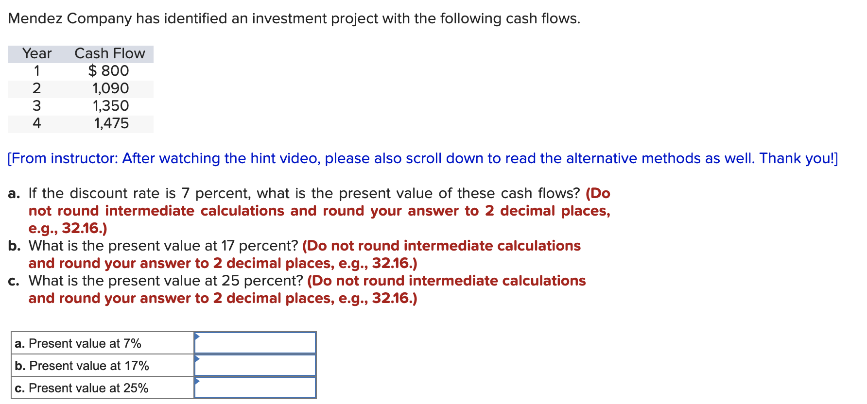 solved-mendez-company-has-identified-an-investment-project-chegg