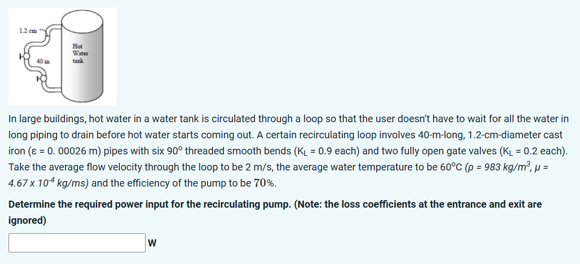 Solved Two water reservoirs A and B are connected to each