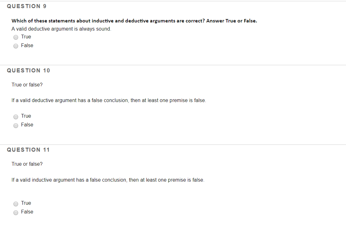 Solved QUESTION 9 Which of these statements about inductive | Chegg.com
