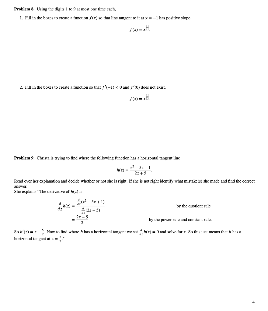 Solved Problem 8. Using The Digits 1 To 9 Most One Time 