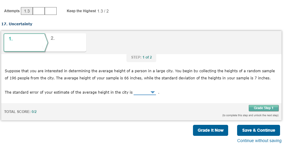 Solved 17. Uncertainty 5. Suppose that you are interested in | Chegg.com