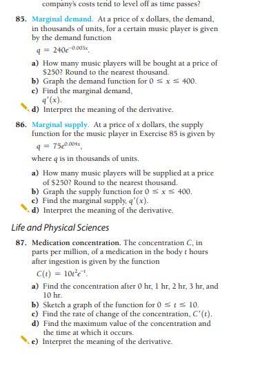 Solved company's costs tend to level off as time passes? 85. | Chegg.com